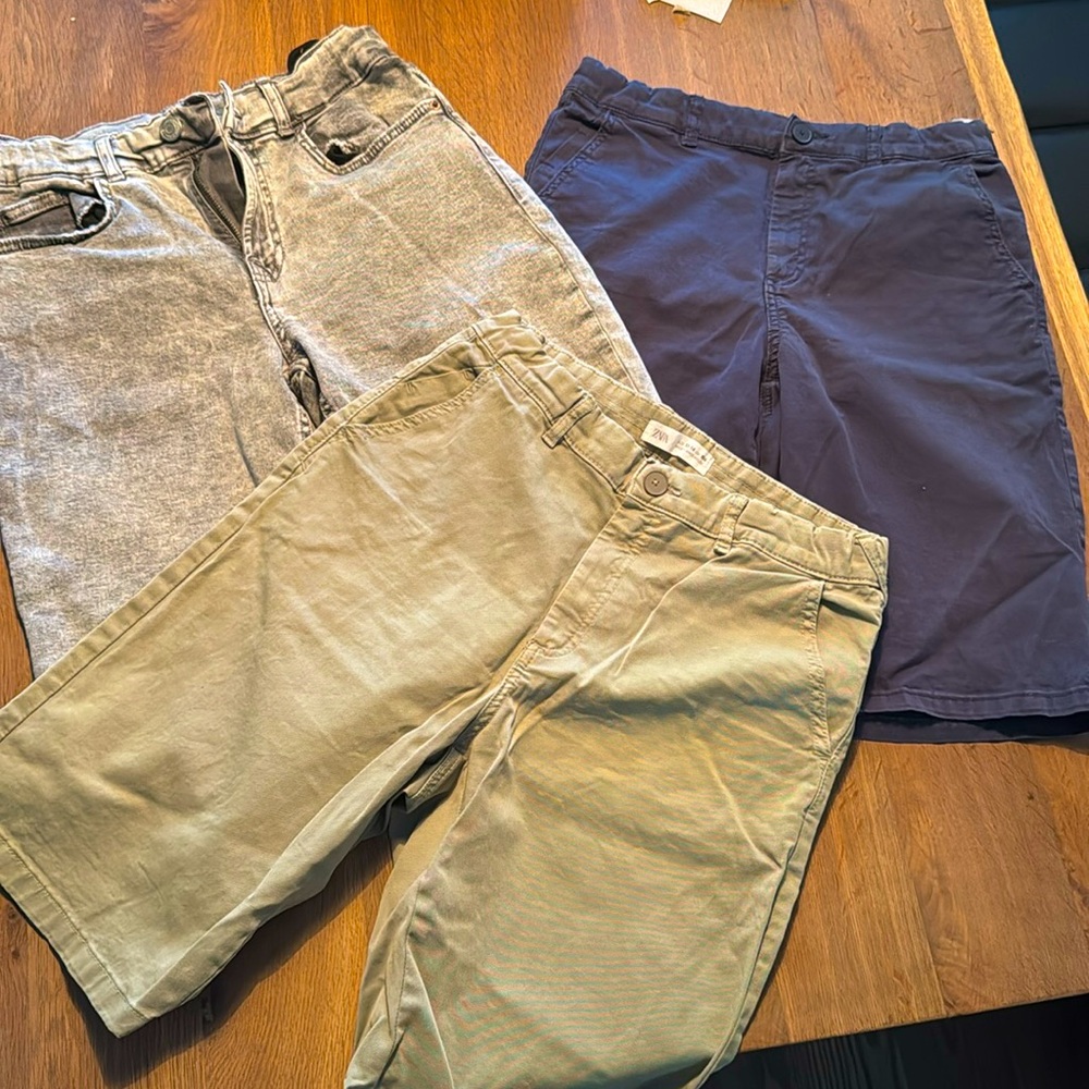 Zara shorts boys size 13-14
